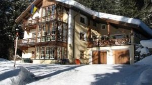 Янукович в Давосе живет в трехэтажной вилле, окруженный белками. ФОТО