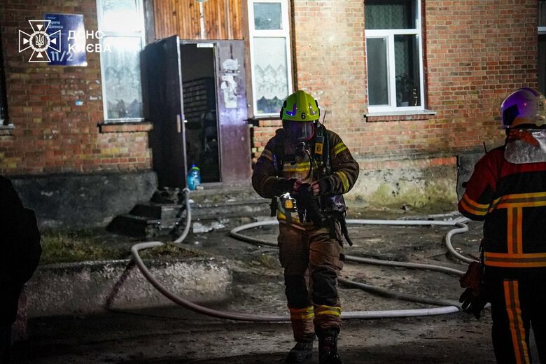 ліквідація пожежі в Києві