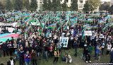 митинг азербайджан баку