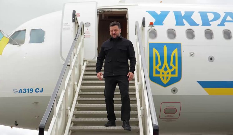 Зеленський прибув до Ірландії: зустрінеться з прем’єром Мартіном та Коштою. ВIДЕО