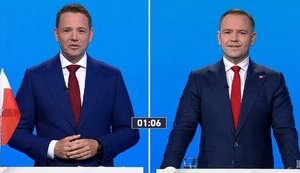 Навроцький і Тшасковський на дебатах сперечалися про Україну