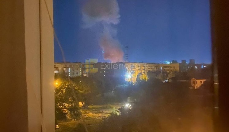 Occupied Crimea came under massive drone attack overnight: explosions and power cuts have been reported. VIDEO