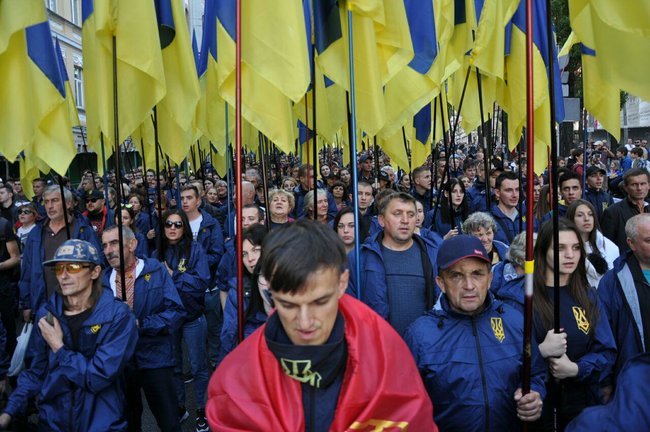 Марш сопротивления капитуляции проходит в Киеве 31