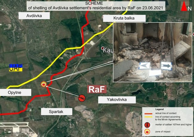 Україна показала в ОБСЄ, як російські окупанти застосовують важке озброєння на Донбасі 02