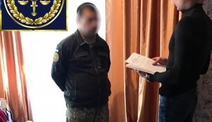 На хабарі затримано полковника Генштабу, який відповідає за морально-психологічне забезпечення військовослужбовців. ФОТОрепортаж