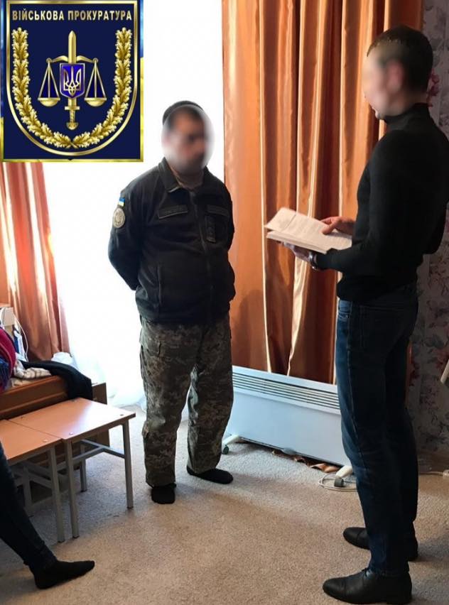 На взятке задержан полковник Генштаба, отвечающий за морально-психологическое обеспечение военнослужащих 02