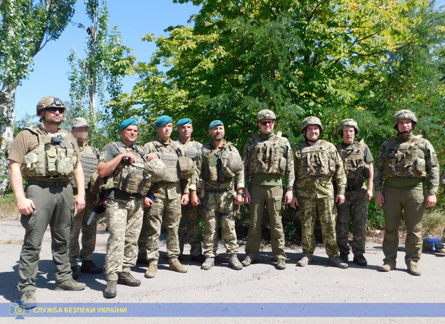 Баканов посетил район проведения ООС, - СБУ 01