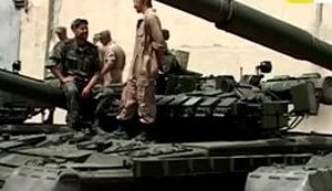 Бойцы 95-ой бригады получили первую партию модернизированных "летающих танков" - Т-80 с газотурбинным двигателем от ХБТЗ. ВИДЕО