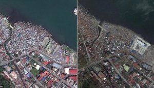 Город, стертый с лица земли: последствия разрушительного циклона на Филиппинах. ФОТОрепортаж