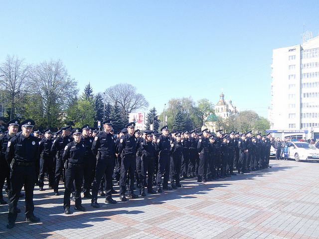 полиция присяга ривне патрульная патрульные