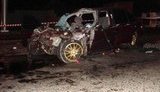 Грузовик раздавил "японца", выехавшего на встречную полосу. ФОТОрепортаж