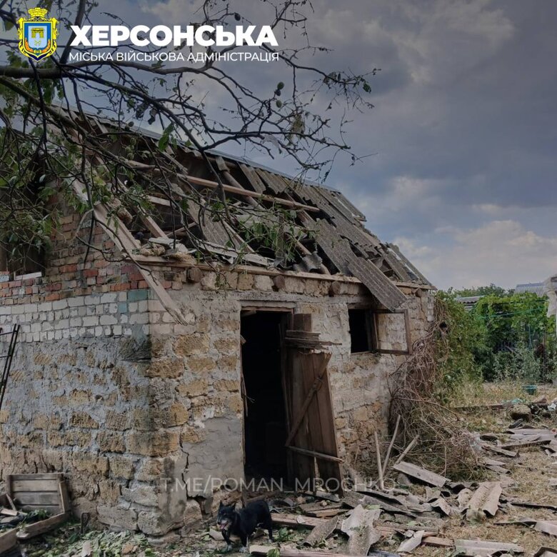 Обстріл Зеленівки Херсонської громади 9 серпня