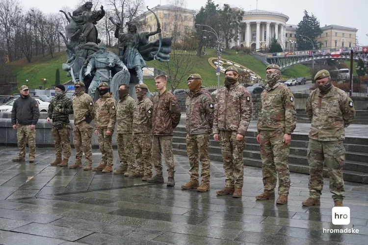 Kyiv bids farewell to volunteer fighter Benjamin Asher