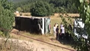 Traffic accident in Turkey injures 35 Ukrainians, Turkish driver killed on spot – MFA. ВИДЕО