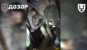Special forces "DOZOR" captured sniper and Russian communications officer in Lyman direction. VIDEO