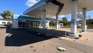 Росіяни завдали ударів дронами по трьох АЗС Краматорська: поранено дівчину. ФОТОрепортаж