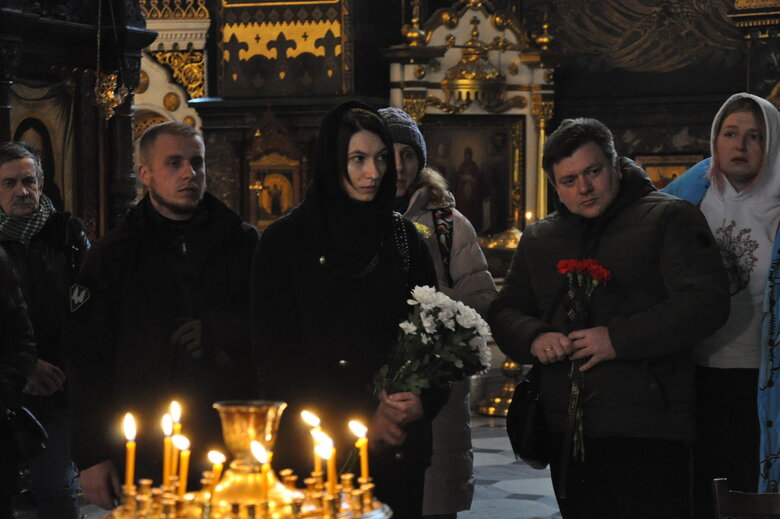 Із колишнім речником Правого сектору Артемом Скоропадським попрощалися у Києві 34