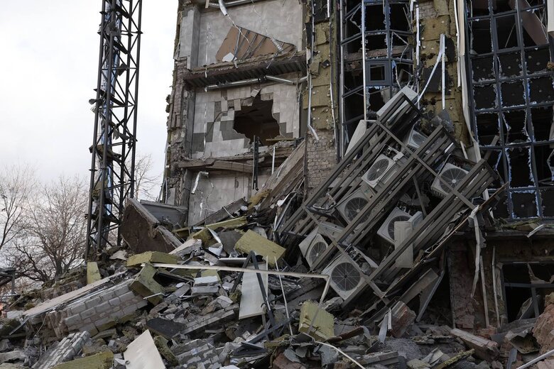 наслідки удару по Ізюму 4 лютого 2025 року