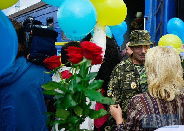 армия встреча демобилизация