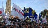 Мало кто верил, что мы объединимся, - Яценюк во Львове. ФОТОрепортаж
