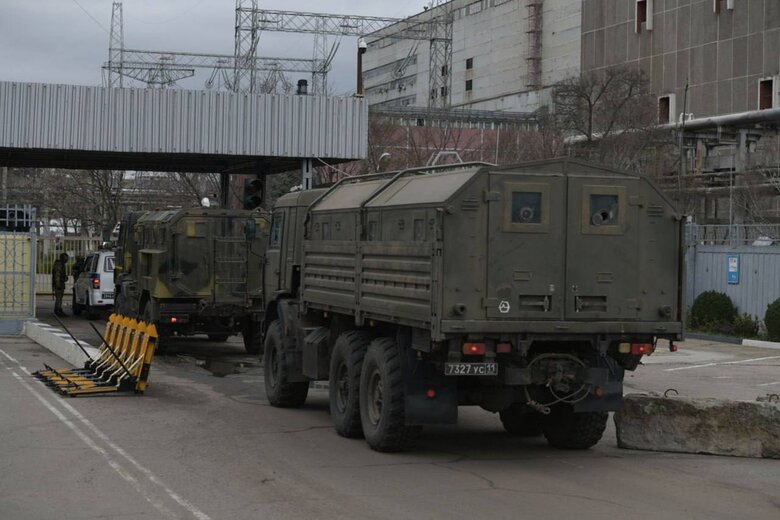 Окупанти вже не ховають свою військову техніку на Запорізькій АЕС, - Енергоатом 02