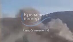 Зранку 16 травня у Криму лунали вибухи