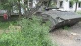 Оккупанты размещают технику в жилых кварталах прифронтовых населенных пунктов Луганщины. ФОТО
