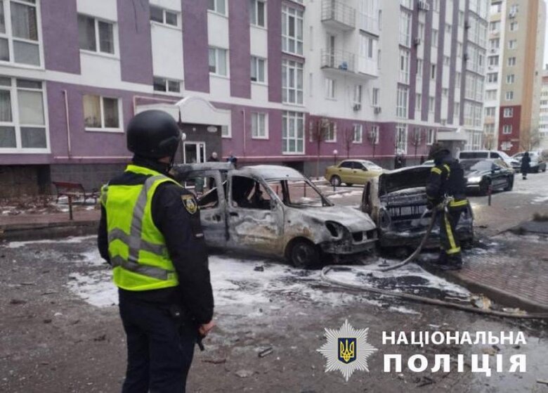Наслідки ракетної атаки РФ на Київську область
