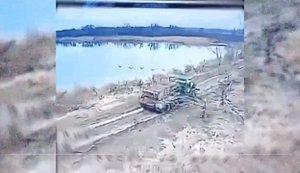 Дрони 79-ї бригади знищили РСЗВ "Град" окупантів із повним боєкомплектом на Донеччині. ВIДЕО