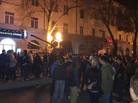 Turmoil in Poltava: three persons injured in clash between activists and developer’s security guards, - National Police 03