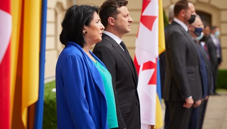 Zelenskyi: Ukraine and Georgia united by goals of EU and NATO membership. ВИДЕО+ФОТО