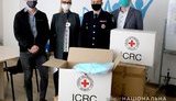Красный Крест передал 10 тыс. масок для нужд изоляторов временного содержания, - Нацполиция. ФОТО