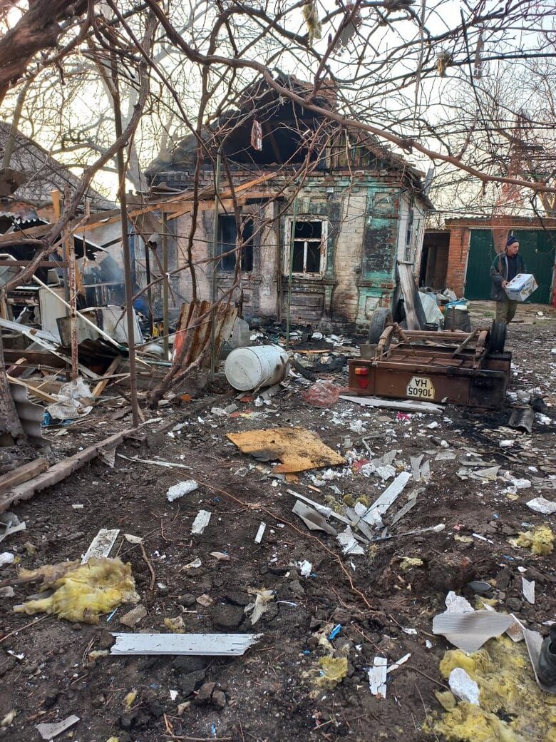 Ruscists fired at Orihiv, occupied houses, - RMA 05