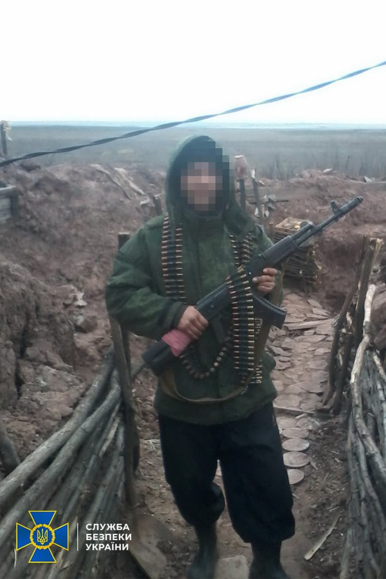 СБУ разоблачила боевика ДНР, после трехлетнего перерыва вернувшегося на службу для совершения диверсий против сил ООС 01