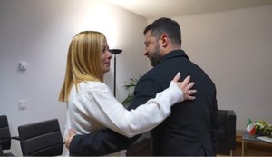 Zelenskyy meets Meloni: they discussed energy system protection, joint defense projects, and frozen Russian assets. VIDEO