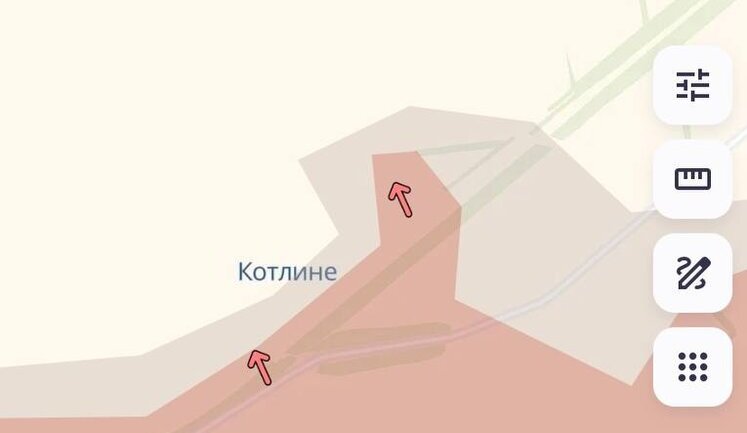 Enemy has advanced in Kotlyne and Udachne and near four other settlements in Donetsk region - DeepState. MAP