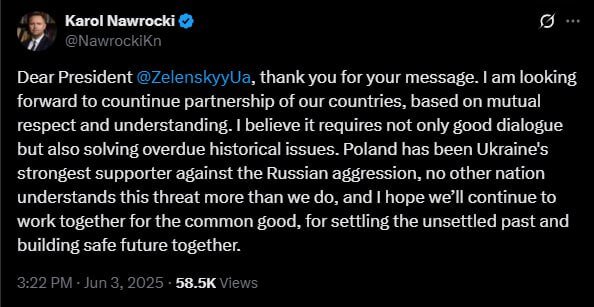 Навроцький озвучив очікування про майбутні відносини з Україною