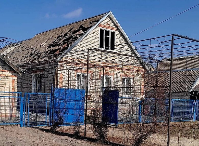 Наслідки обстрілу Нікопольщини