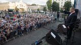 Головні опоненти моєї партії на виборах - "Опоплатформа" Бойка-Рабіновича-Медведчука і "Опоблок" Мураєва-Вілкула, - Порошенко