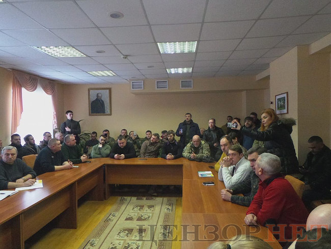 Ветераны АТО провели собрание из-за кандидатуры Манько на должность главы Госслужбы по делам ветеранов: Нужно провести новый конкурс 01