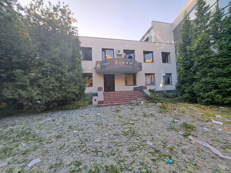 Наслідки обстрілу Харкова