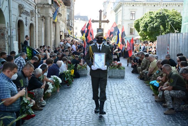 Церемонія прощання з Андрієм Гергертом відбулася у Львові 03
