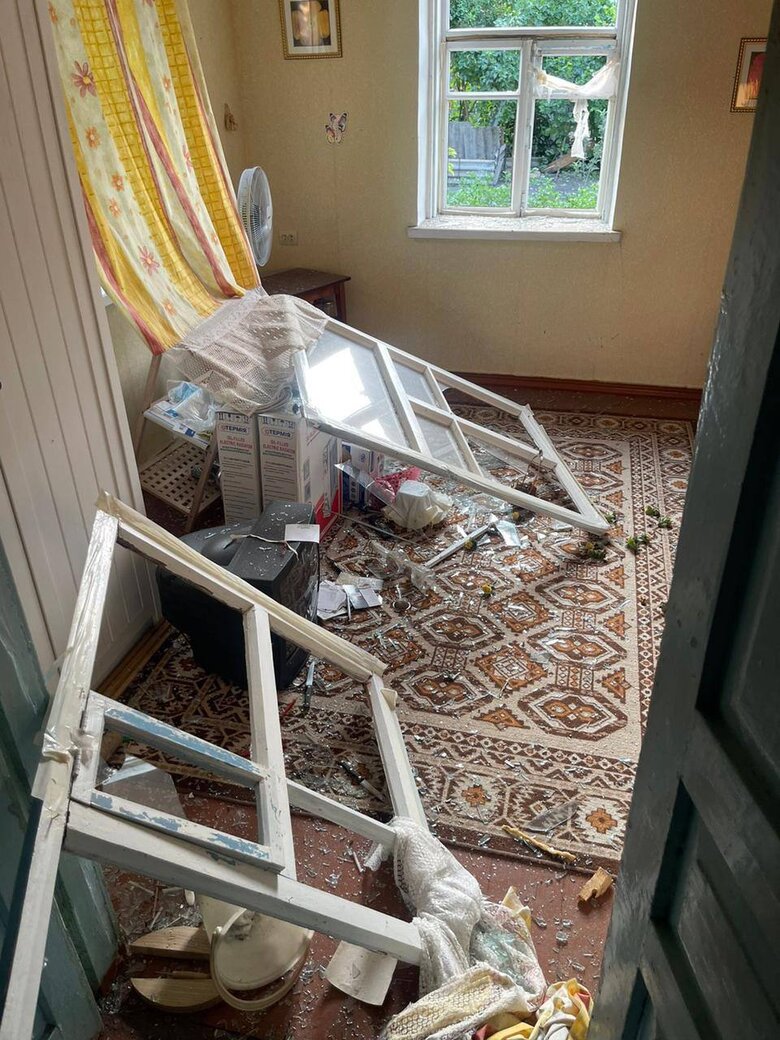 Consequences of the shelling of the Kyiv region