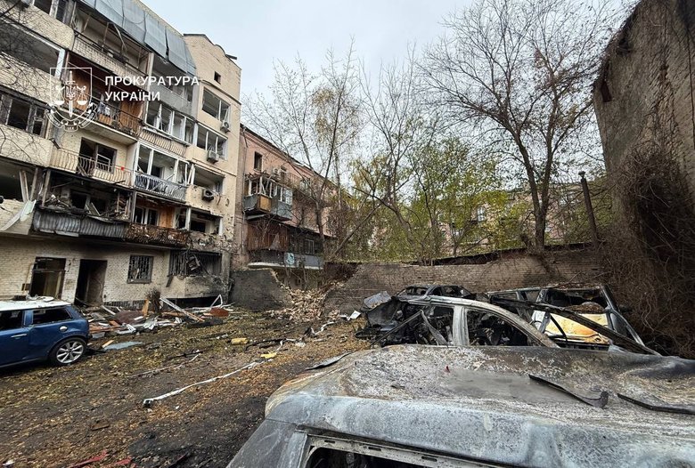 Наслідки атаки шахедів на Київ в ніч на 23 жовтня