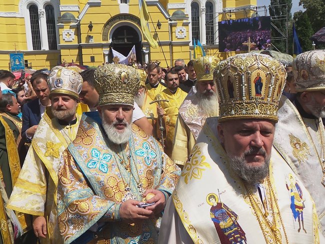 Крестный ход УПЦ КП к 1030-летию крещения Руси-Украины состоялся в Киеве 18