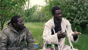 Украинские военные взяли в плен на Северском направлении двух наемников РФ из Камеруна. ВИДЕО