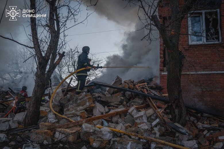 Суми після обстрілу