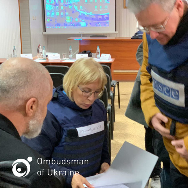 Председатель ОБСЕ Рама побывал в Станице Луганской 03