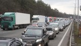 Из-за протеста дальнобойщиков значительно затруднен въезд в Киев, - СМИ. ВИДЕО+ФОТО