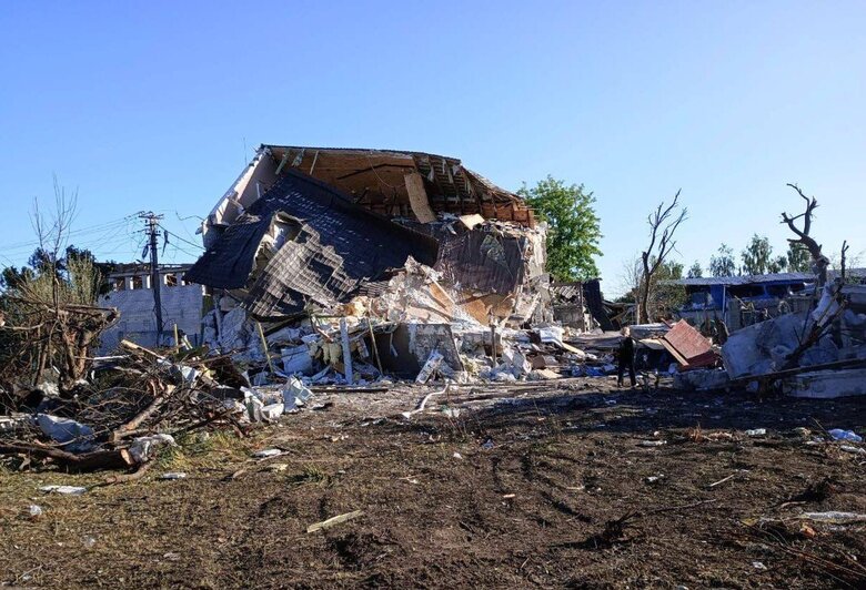 At night, body of two-year-old girl was found from under rubble of house in Dnipropetrovsk region, - RMA 03